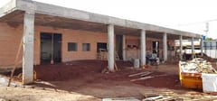 Avanza la construcción del pabellón de nefrología en Hernandarias