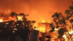 Incendio arrasa con granja recicladora en el Bañado Sur: animales muertos y mercaderías perdidas
