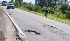 Reclaman urgente reparación de la ruta PY01 en Paraguarí