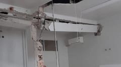 Derrumbe en Hospital de Hernandarias: Techo y pared colapsan