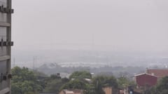 Salud declara alerta epidemiológica por incendios y mala calidad de aire