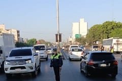 Caos vehicular tras habilitación de giro en Mariscal López y Pitiantuta