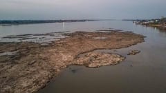 Río Paraguay alcanza niveles críticos por sequía extrema