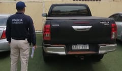 En Brasil reclaman camioneta incautada en poder de coronel de la Senad