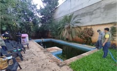 Muni interviene viviendas abandonadas en Asunción por criaderos de dengue
