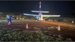 Aeronave de la Fuerza Aérea realiza aterrizaje forzoso en Minga Guazú