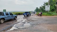 Ruta al aeropuerto y ex-Transchaco en caos antes de la final de Sudamericana