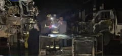 Incendio en concesionaria de Asunción afecta autos de lujo