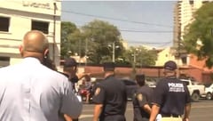 Policía despeja esquina ocupada por limpiavidrios en Asunción