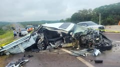 Trágico accidente en Caacupé deja dos fallecidos