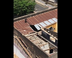 Edificio derrumbado frente a la Vicepresidencia evidencia negligencia y saqueos