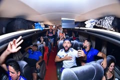 Masiva llegada de hinchas a Paraguay para final sudamericana