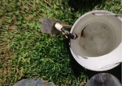 Vecinos de Lambaré denuncian falta de agua por más de un día