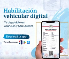 Habilitación vehicular ya está disponible en formato digital