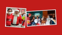 La magia de la Navidad ilumina hospitales con música y solidaridad