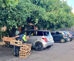 Prohibido “reservar” estacionamiento: operativos en Asunción