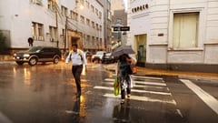 Pronóstico para el inicio de la semana: calor, humedad y lluvias dispersas