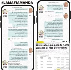 Chats revelan gestiones de Alliana ante CGR por caso Lalo Gomes