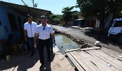 Nenecho y Luifer Bernal admiten vertido cloacal en arroyo Ferreira