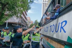 Culmina sin incidentes Marcha Campesina en Asunción