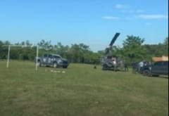 Helicóptero militar aterriza de emergencia con ministro a bordo