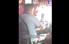 Denuncian uso de celulares por choferes en plena ruta