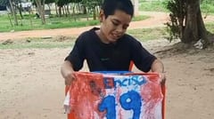 Rodrigo venció al cáncer y sueña con la Albirroja