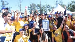 Paraguay rompe el Guinness a puro huevo revuelto
