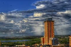 Víspera de Año Nuevo: calor, humedad y lluvias