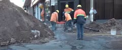 Calles cerradas por obras eléctricas en el microcentro
