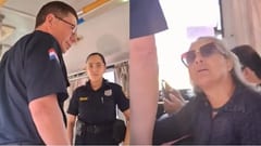 Policías hicieron bajar a una pasajera del colectivo por viajar con su gato