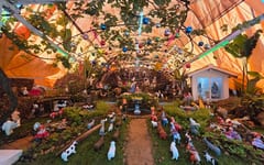 Tradición viva: el pesebre Sabaté y su nuevo carpincho