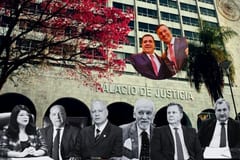 Reunión secreta de ministros de la Corte con Peña y Cartes