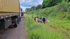 Bache en la ruta PY08 habría causado la muerte de un médico y su madre