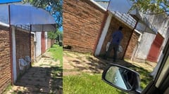 Un mingitorio en la vereda sorprende a vecinos de Iturbe
