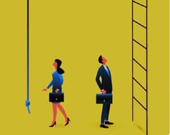 Mujeres estudian más, pero siguen ganando menos que los hombres
