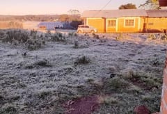 Heladas y temperaturas cercanas a 0 °C marcarán el amanecer de este miércoles