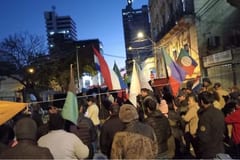 Campesinos continúan movilizaciones en Asunción por tierras y viviendas