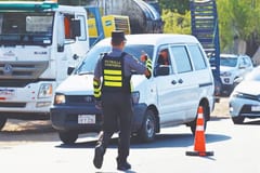 Caminera intensifica controles por habilitación vencida
