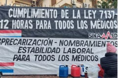 Huelga de médicos sigue firme: suspenderán consultas y cirugías programadas