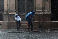 Lluvias y tormentas seguirán este jueves en gran parte del país