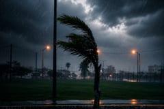 Meteorología alerta sobre tormentas y vientos fuertes desde este martes