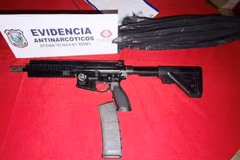 Operativo antidrogas en Ypané termina con fusil incautado
