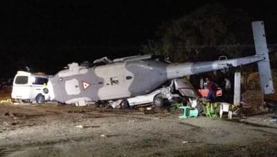 Helicóptero colapsa y mata a 13 personas