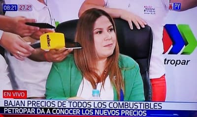 Petropar reduce precios de sus combustibles