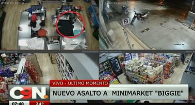 Asaltan minimercado y se llevan millones