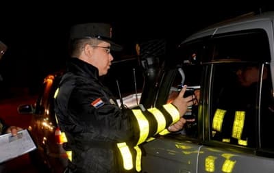 Patrulla Caminera registra aumento de ebrios al volante