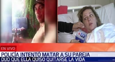 Pareja de policía habla de suicidio, pero prueba condena a agente