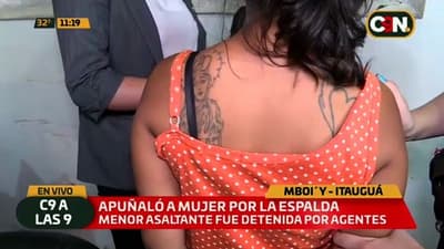 Adolescente apuñala a una mujer y asegura no arrepentirse