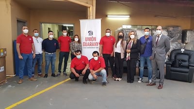 Empresa de transporte internacional dona insumos a Hospital Regional de Caazapá  